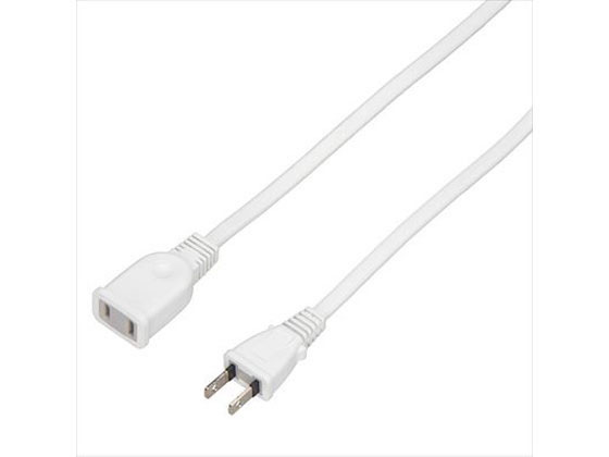 ヤザワ 延長コード 1個口 ホワイト 3m HSL103WH 1個(ご注文単位1個)【直送品】