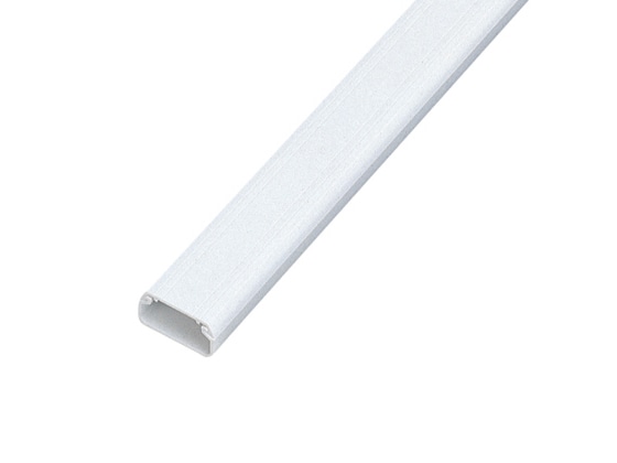 エレコム フラットモール ホワイト 幅17mm×長さ1m LD-GAF1 WH 1本(ご注文単位1本)【直送品】