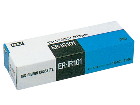 マックス タイムレコーダー用インクリボンカセット ER-IR101 1個(ご注文単位1個)【直送品】
