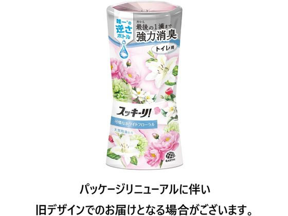 アース製薬 トイレのスッキーリ! エアリーホワイトフローラルの香り 400ml 1個(ご注文単位1個)【直送品】