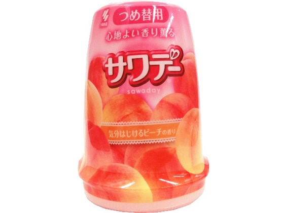 小林製薬 サワデー ピーチ&シャンパン つめ替用 140g 1個(ご注文単位1個)【直送品】
