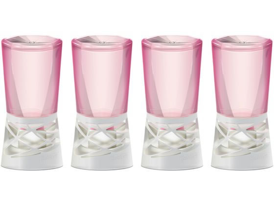 アース製薬 トイレのスッキーリ! フィルムレス フルーティーフローラル 400mL×4個 1セット(ご注文単位1セット)【直送品】