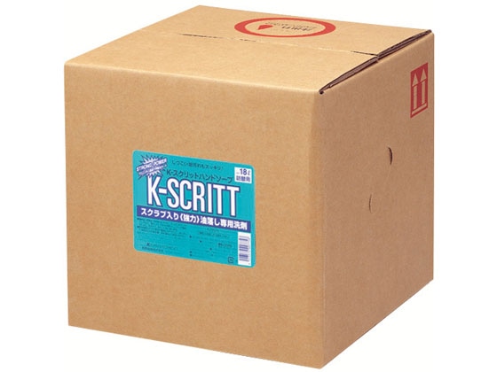 熊野油脂 K-スクリット ハンドソープ 詰替 18L 1箱(ご注文単位1箱)【直送品】