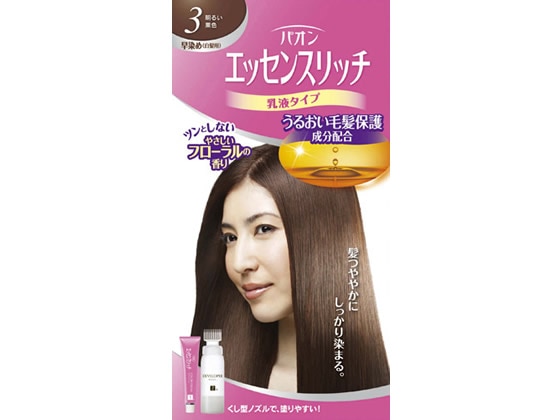 シュワルツコフ パオン エッセンスリッチ 乳液タイプ 3 明るい栗色 1個(ご注文単位1個)【直送品】