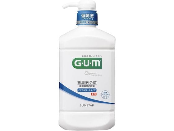 サンスター ガム デンタルリンス ノンアルコールタイプ 960ml 1個(ご注文単位1個)【直送品】