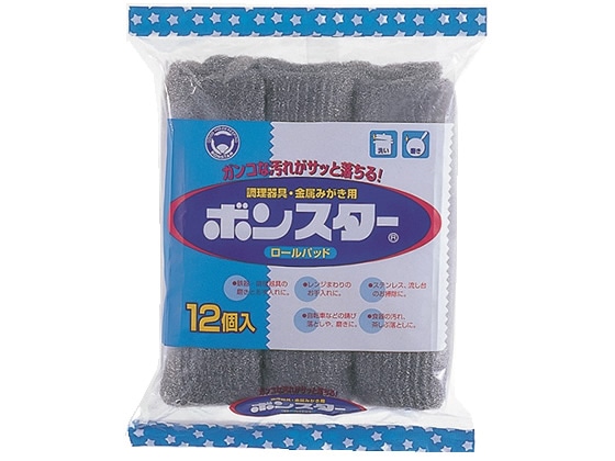ボンスター販売 ボンスター ロールパッド コンパクト12個 B-051 1袋（ご注文単位1袋)【直送品】