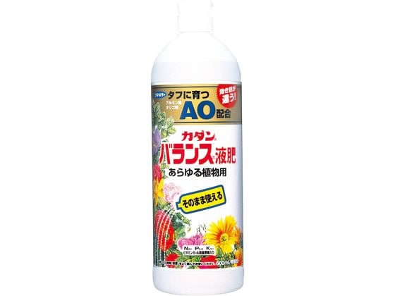 フマキラー カダンバランス液肥AOあらゆる植物用 600ml 1本(ご注文単位1本)【直送品】