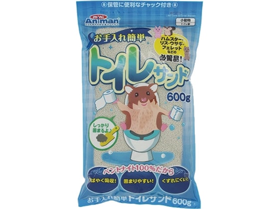 ドギーマンハヤシ お手入れ簡単トイレサンド 600g 1袋(ご注文単位1袋)【直送品】