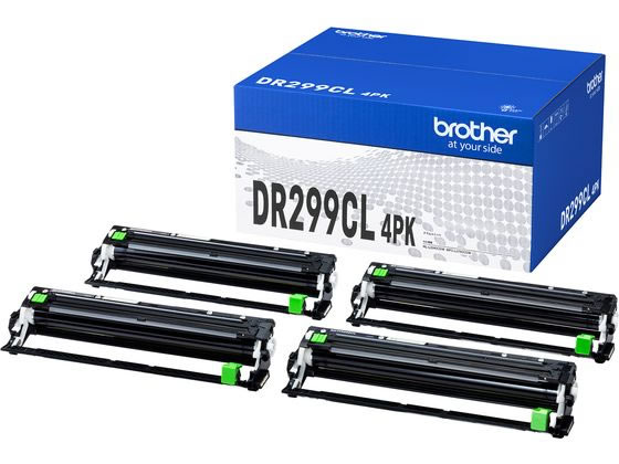 ブラザー 純正ドラムユニット DR299CL 4PK(ドラム4個入りパック) 1個(ご注文単位1個)【直送品】