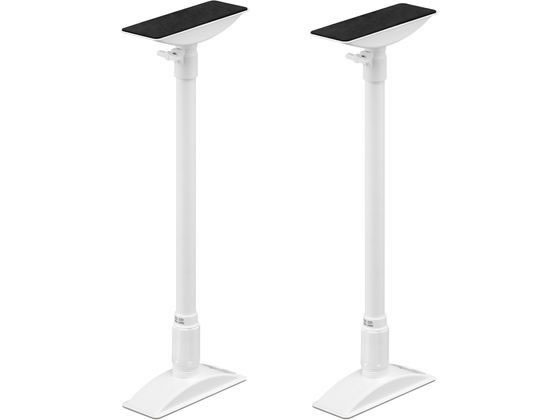 アイリスオーヤマ 家具転倒防止伸縮棒 L ホワイト 2本 KTB-60R 1セット(ご注文単位1セット)【直送品】