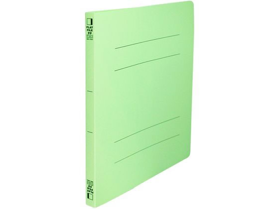 ビュートン フラットファイルPP表紙幅広 A4タテ グリーン FF-A4SHW-GN 1冊(ご注文単位1冊)【直送品】