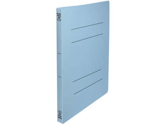 ビュートン フラットファイルPP B5タテ ブルー FF-B5S-B 1冊(ご注文単位1冊)【直送品】