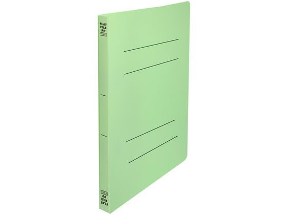 ビュートン フラットファイルPP B5タテ グリーン FF-B5S-GN 1冊(ご注文単位1冊)【直送品】