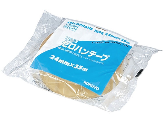 コクヨ セロハンテープ 大巻き Sパック 24mm×35m T-SS24N 1個(ご注文単位1個)【直送品】