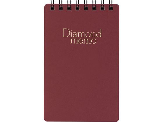 ミドリ ダイヤメモ M 5mm幅罫 赤 40枚 19002 1冊(ご注文単位1冊)【直送品】