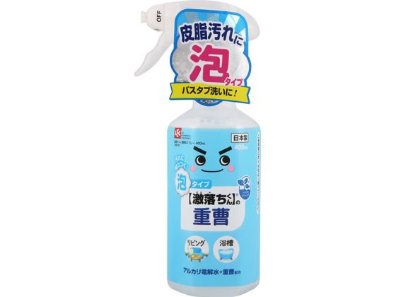 レック 激落ちくん 重曹 泡スプレー 本体 400mL C00132 1本(ご注文単位1本)【直送品】