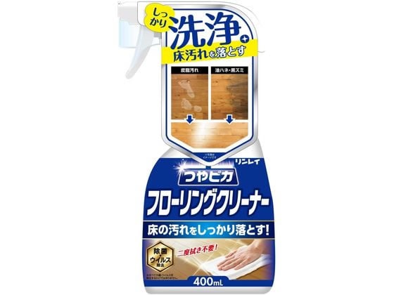 リンレイ つやピカ フローリングクリーナー 400mL 1個(ご注文単位1個)【直送品】