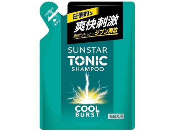 サンスター トニックシャンプー 詰替 340mL 1個（ご注文単位1個）【直送品】