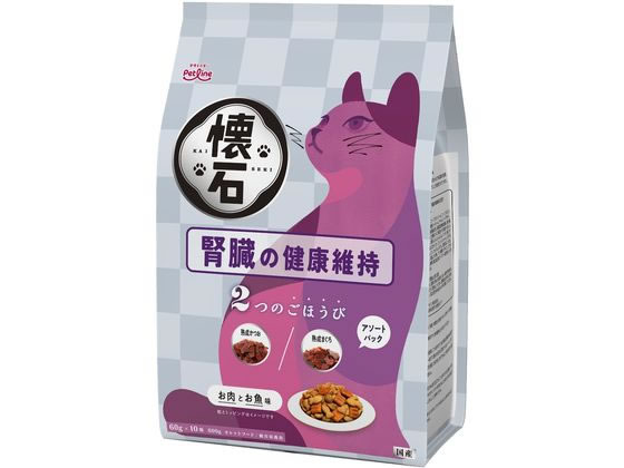 ペットライン 懐石 2つのごほうび 腎臓の健康維持 600g 1袋(ご注文単位1袋)【直送品】