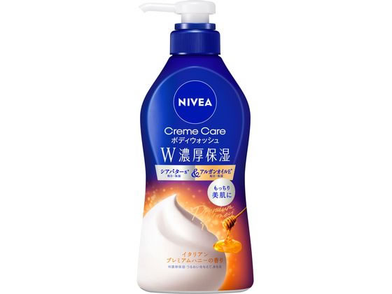 KAO ニベア クリームケアボディウォッシュ プレミアムハニーの香 ポンプ460mL 1個(ご注文単位1個)【直送品】