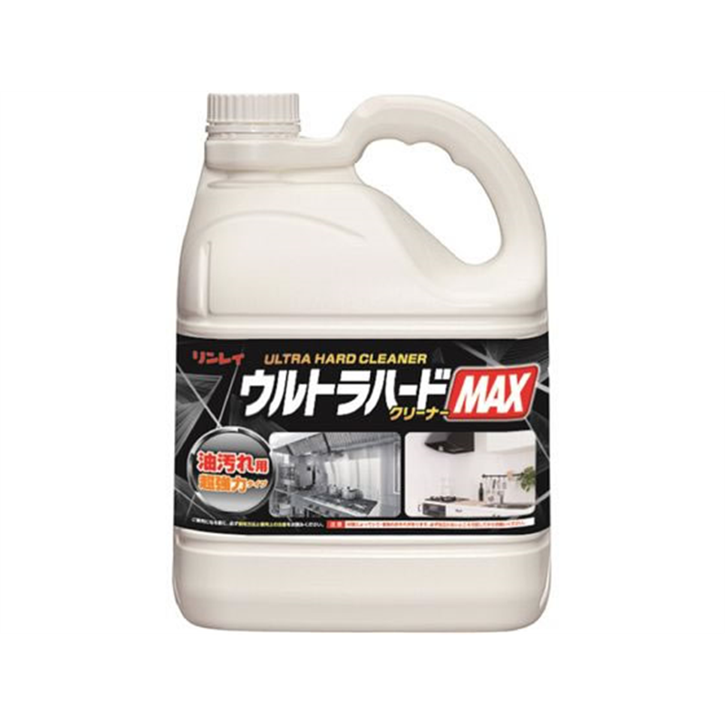 リンレイ ウルトラハードクリーナー 油汚れ用 MAX 4L 1個（ご注文単位1個）【直送品】