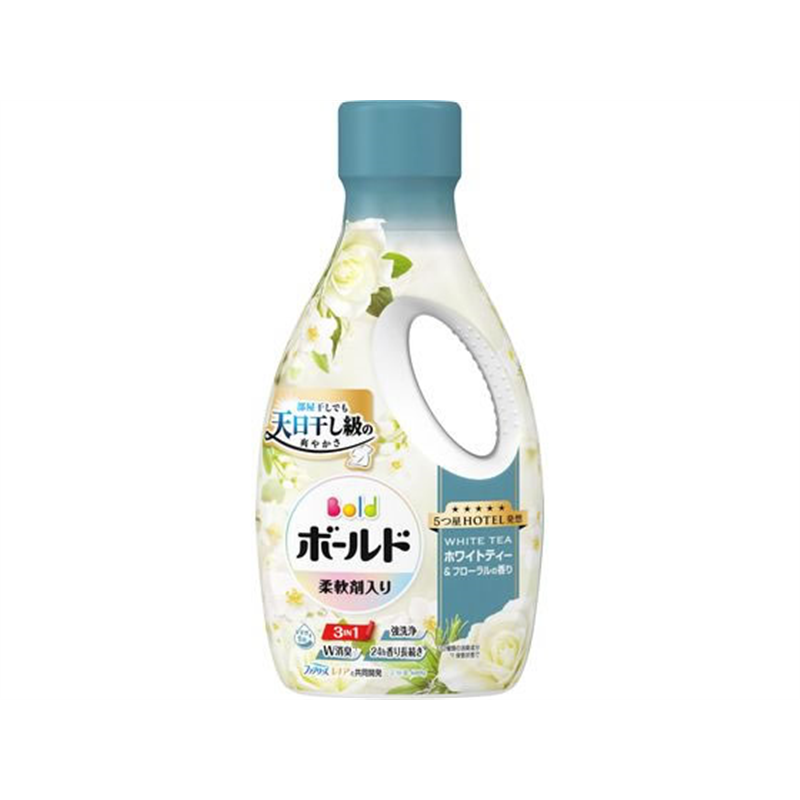 P&Gジャパン ボールド ジェル ホワイトティー 本体 680G 1個（ご注文単位1個）【直送品】