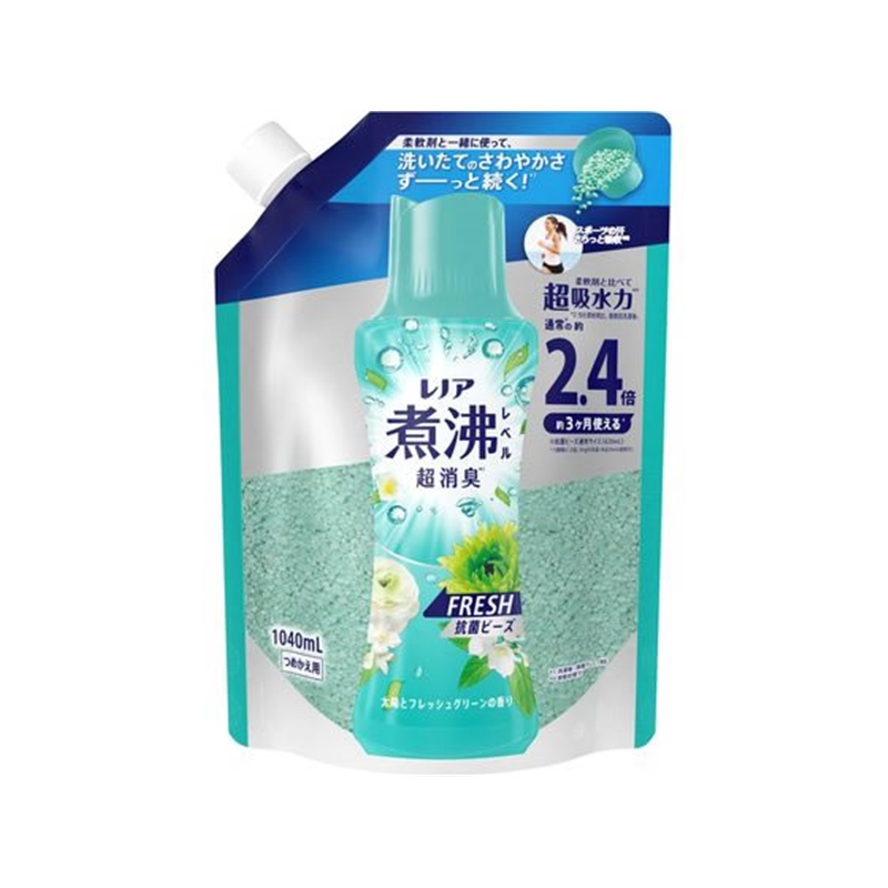 P&G レノア消臭抗菌ビーズグリーン 替 特大 1040ml 1個(ご注文単位1個)【直送品】