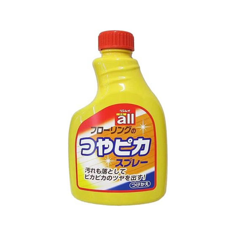 リンレイ フローリングのつやピカスプレー 替 400mL 1個(ご注文単位1個)【直送品】