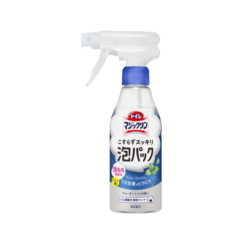 KAO トイレマジックリン こすらずスッキリ泡パック ミント 本体 1本(ご注文単位1本)【直送品】