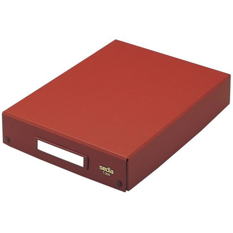 セキセイ デスクトレー A4 茶 T-200-01 1個(ご注文単位1個)【直送品】