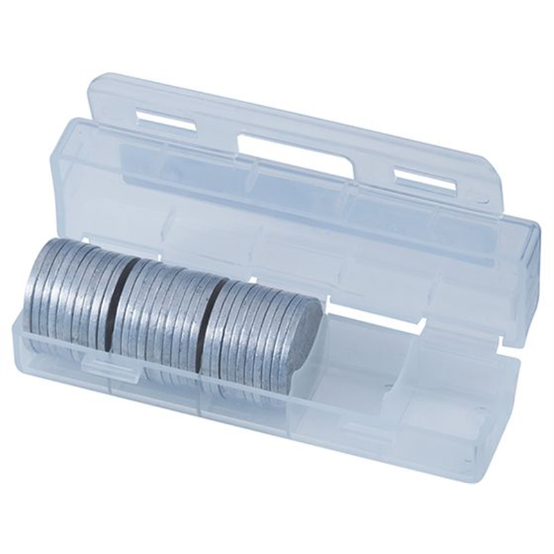 カール事務器 コインケース 1円硬貨 50枚収納 クリア CX-1-J 1個（ご注文単位1個）【直送品】