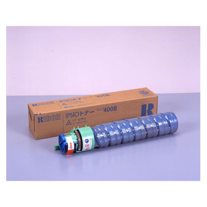RICOH イプシオトナー シアン タイプ400B 636670 1本(ご注文単位1本)【直送品】