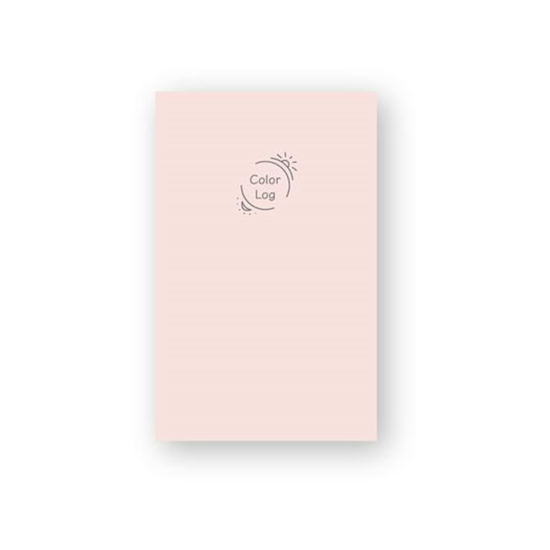 ナカバヤシ ログノート A6スリム ピンク NA607-P 1冊(ご注文単位1冊)【直送品】