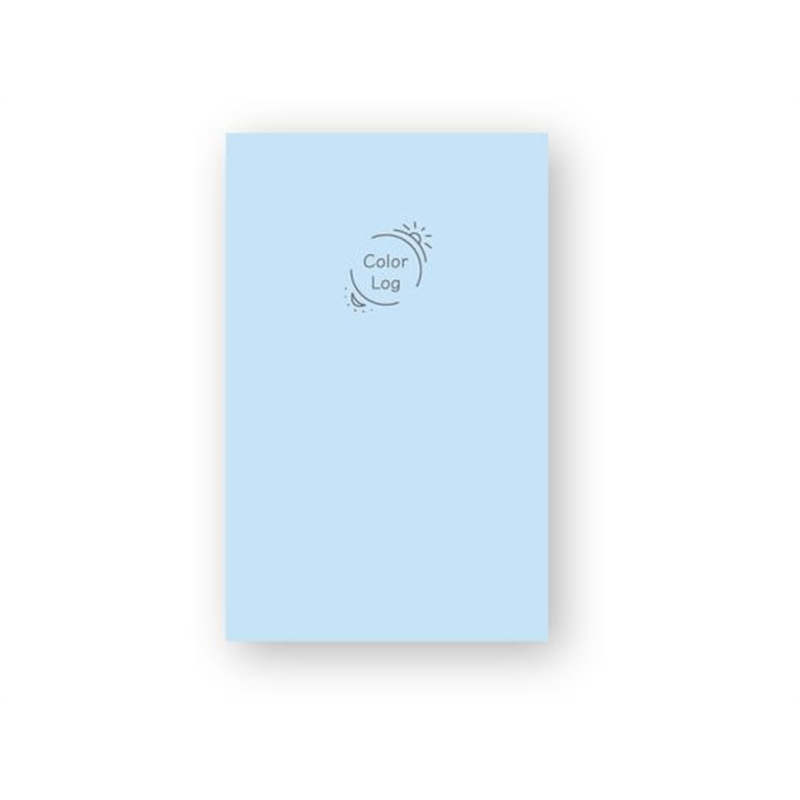 ナカバヤシ ログノート A6スリム ブルー NA607-B 1冊(ご注文単位1冊)【直送品】