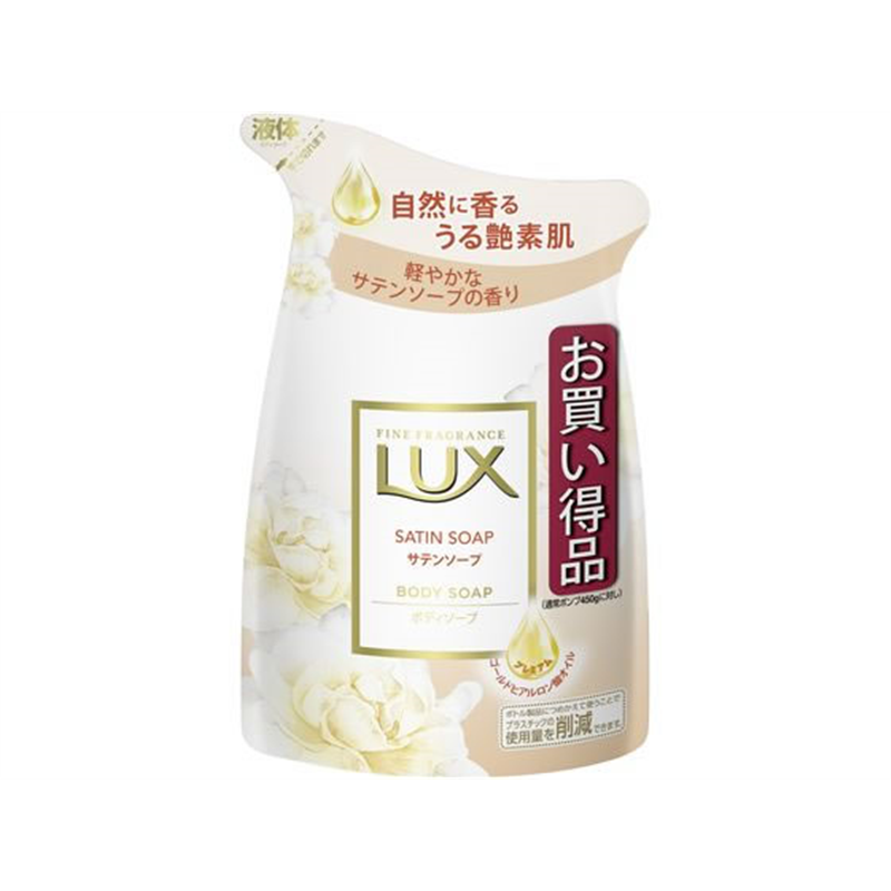 ユニリーバ ラックス ボディソープ サテンソープ 詰替用 300g 1個（ご注文単位1個）【直送品】