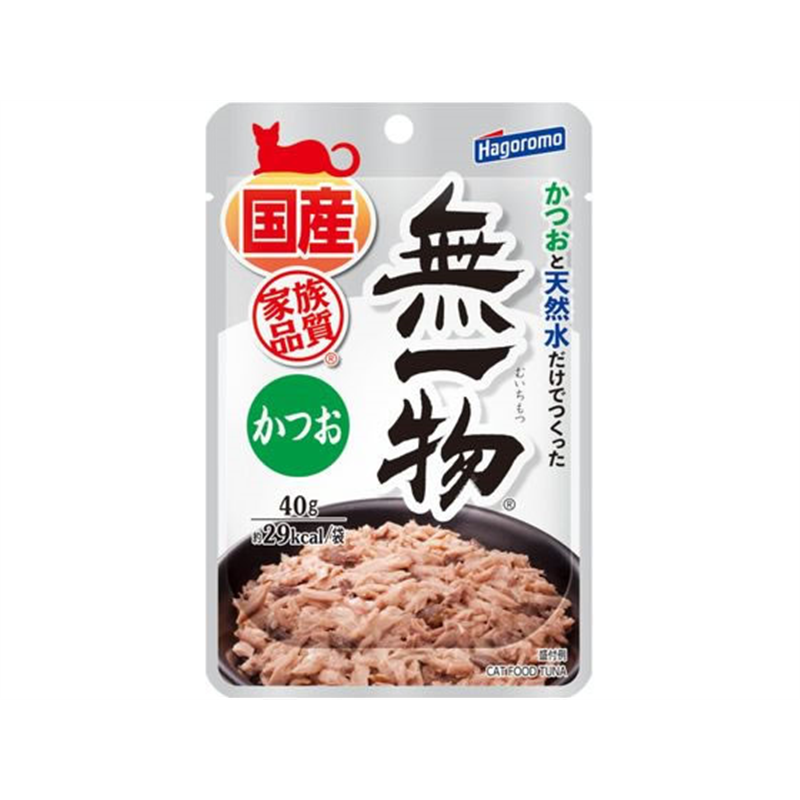 はごろもフーズ 無一物パウチかつお40g 3316 1個(ご注文単位1個)【直送品】