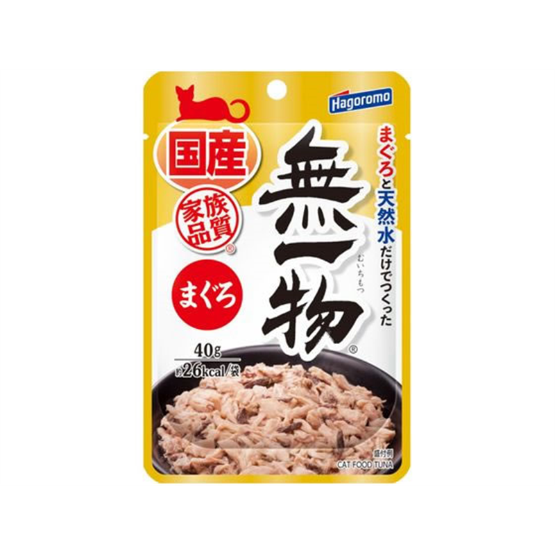 はごろもフーズ 無一物パウチまぐろ 40g 1個(ご注文単位1個)【直送品】