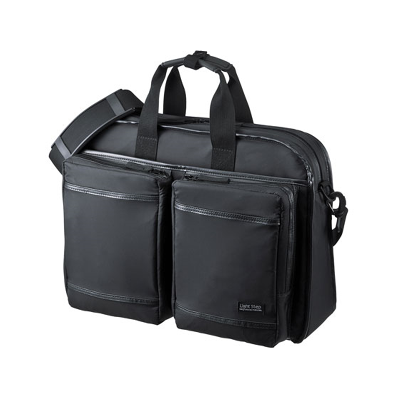 サンワサプライ 軽量PCバッグ 3WAY・15.6インチワイド BAG-LW10BK 1個(ご注文単位1個)【直送品】