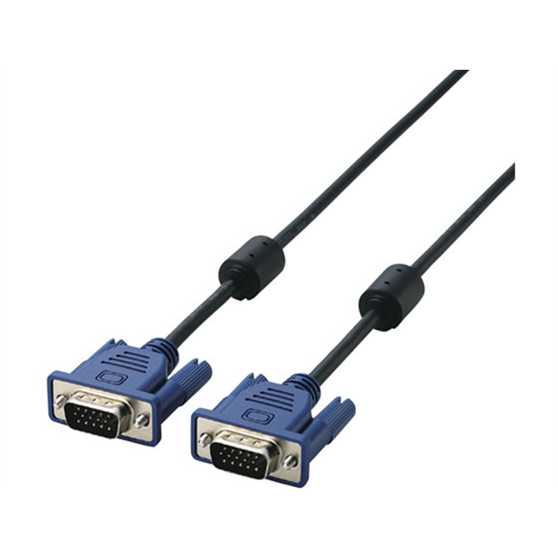 エレコム D-Sub15ピン ミニケーブル RoHS準拠 20m CAC-L20BK RS 1個(ご注文単位1個)【直送品】