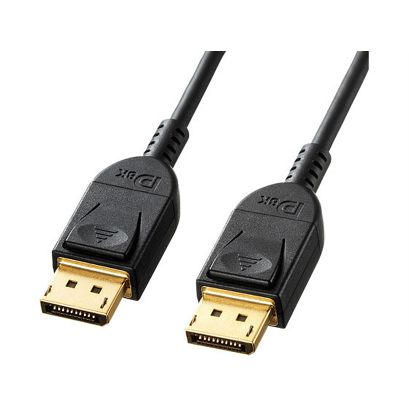サンワサプライ DisplayPortケーブル (Ver1.4・1m) KC-DP1410 1本（ご注文単位1本）【直送品】