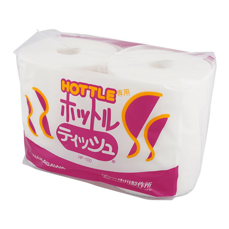 中川製作所 ホットルプロ 専用ティッシュ 65カット×2巻 1パック（ご注文単位1パック）【直送品】