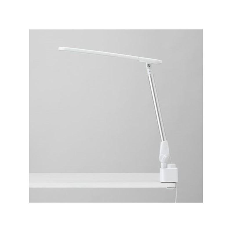 YAZAWA 調光調色伸縮LEDアームライト CCL08C01WH 1個(ご注文単位1個)【直送品】