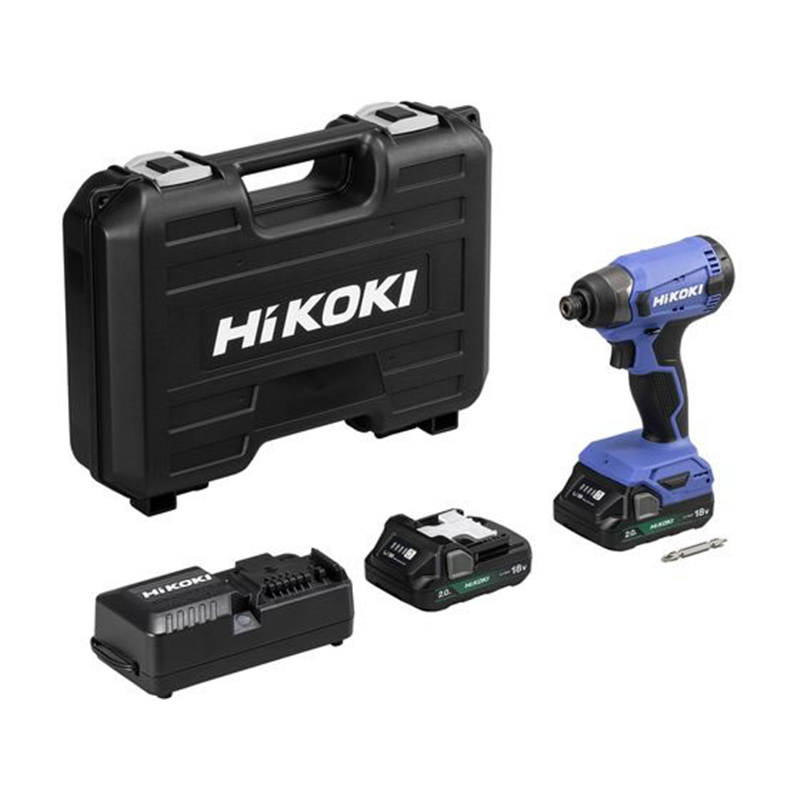 HiKOKI 18Vインパクトドライバ 電池2個セット FWH18DA(2BG) 1台(ご注文単位1台)【直送品】
