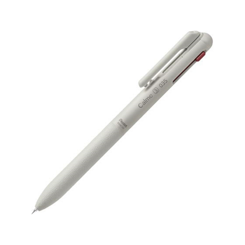 ぺんてる Calme カルム 3色 0.35mm グレー軸 BXAC33N 1本（ご注文単位1本）【直送品】
