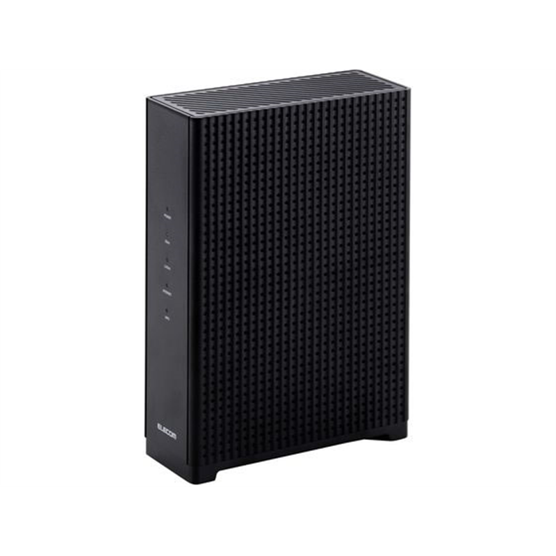 エレコム Wi-Fi7無線LANルーター 2.5G ブラック WRC-BE65QSD-B 1個（ご注文単位1個）【直送品】