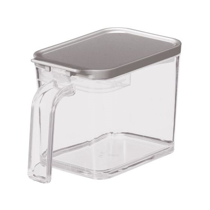 アスベル フォルマ MR 調味料ポット スプーン付 R 700mL グレー 1個(ご注文単位1個)【直送品】