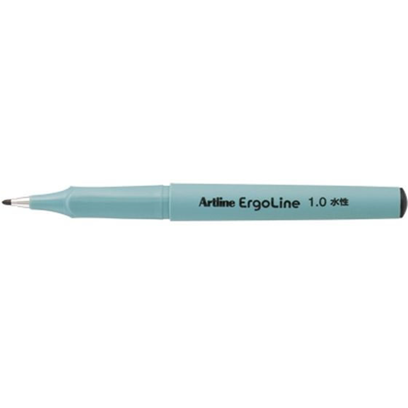 シヤチハタ エルゴライン サインペン1.0 ブラック K-3600クロ 1本（ご注文単位1本）【直送品】