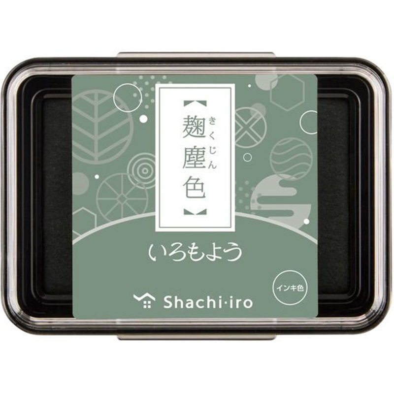シヤチハタ いろもよう 麹塵色 HAC-1-DDG 1個（ご注文単位1個）【直送品】