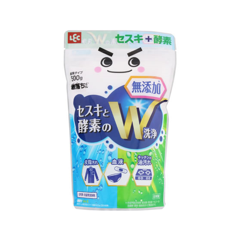 レック 激落ちくん 無添加セスキ+酵素500G 1個（ご注文単位1個）【直送品】