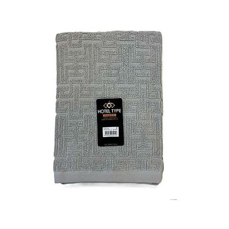 林 バスタオル GRAY 60×120cm 1セット 10枚入 54-0054-98 1セット（ご注文単位1セット）【直送品】